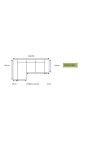 Sofa Chaise Longue Tay