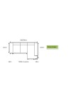 Sofa Chaise Longue Alvaro