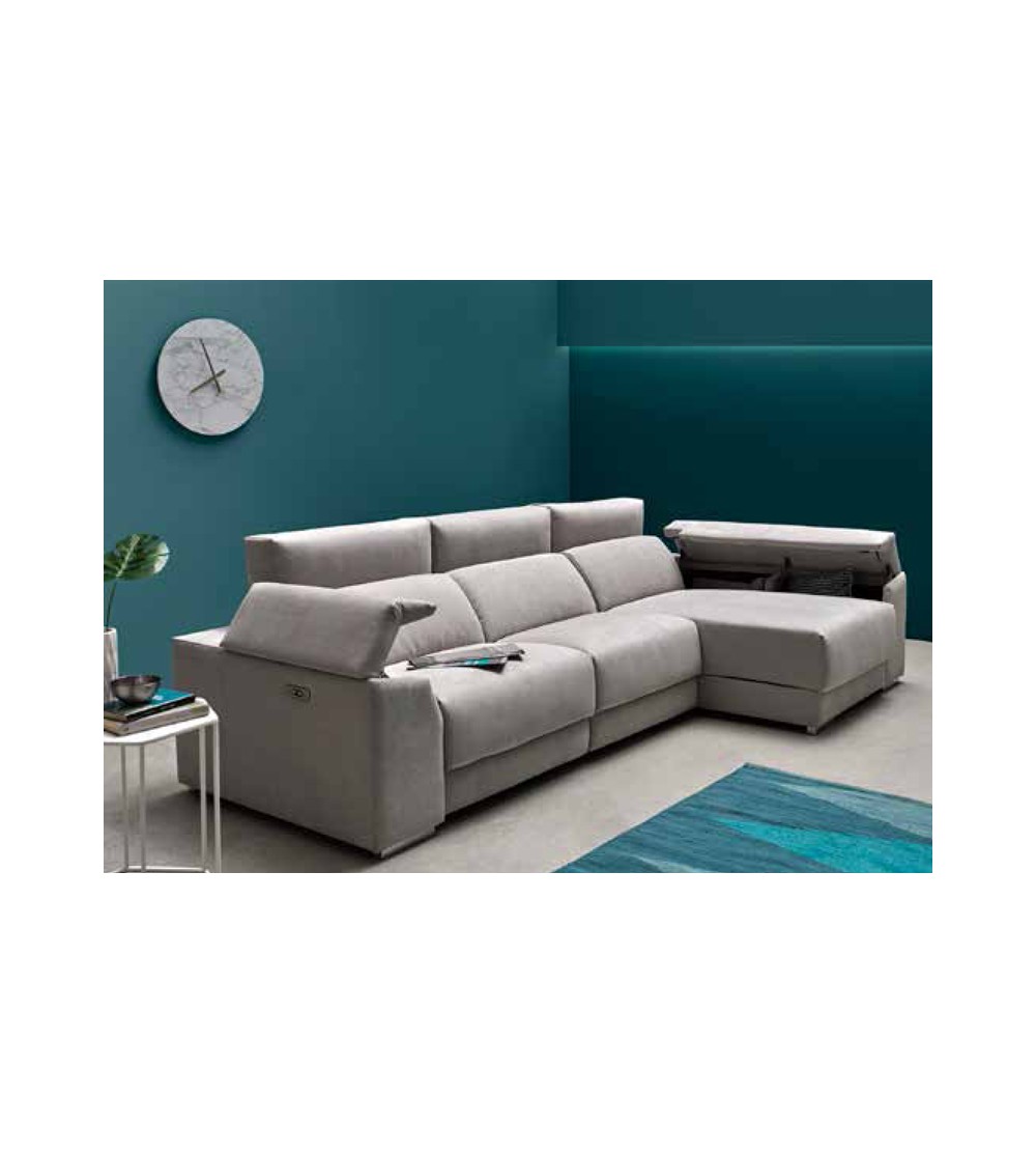 Tienda Sofas Madrid Sofa Chaise Longue Louise Eléctrico Sofalizate