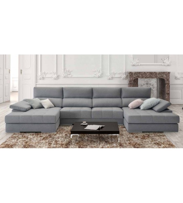 Sofa Chaise Longue Doble Leo