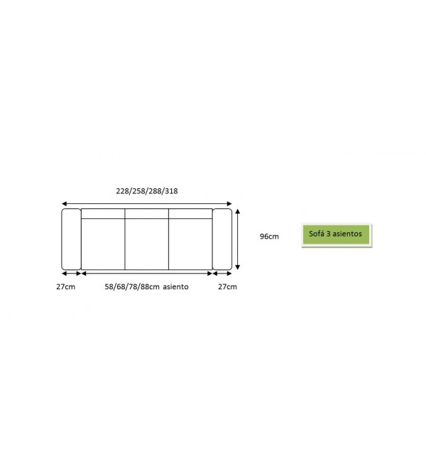 Sofa Dolche Eléctrico