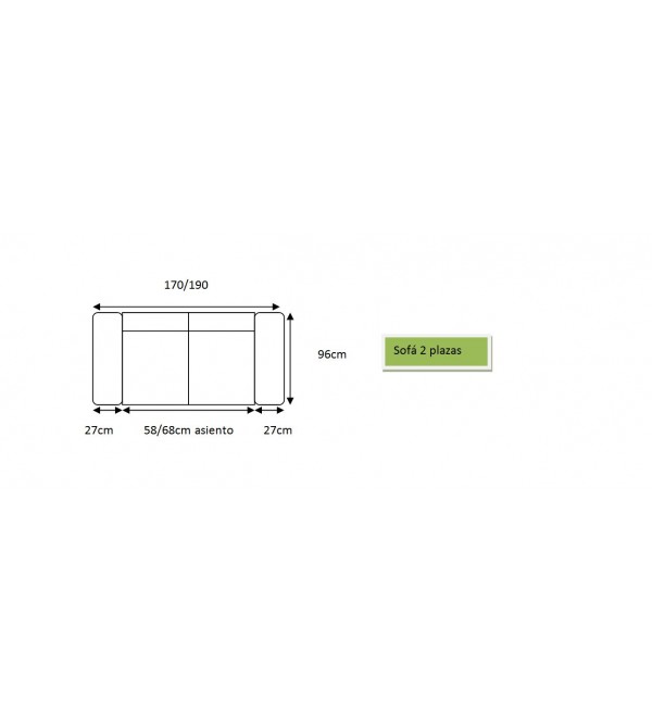 Sofa Dolche Eléctrico