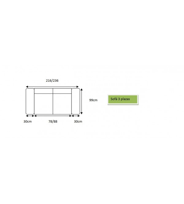 Sofa Fabio Eléctrico