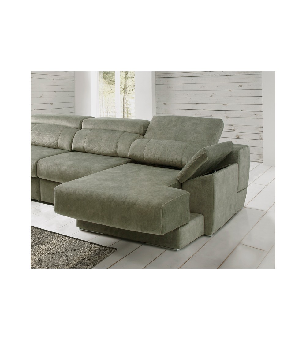 Tienda Sofas en Madrid Sofa Chaise Longue Urano Eléctrico Sofalizate